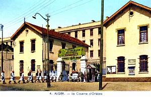 ALGER - CASERNE D'ORLEANS - 9E ZOUAVES